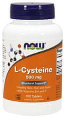 NOW Foods L-cisztein, 500 mg, 100 tabletta
