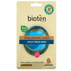 Bioten Bőrfeltöltő textil maszk Hyaluronic Gold (Tissue Mask) 25 g