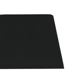 Vidaxl 12 db fekete szövet fali panel 30 x 15 cm 0,54 m² 344017