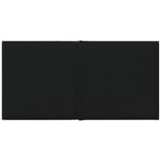 Vidaxl 12 db fekete szövet fali panel 30 x 15 cm 0,54 m² 344017