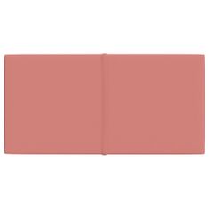Greatstore 12 db rózsaszín bársony fali panel 60x30 cm 2,16 m²