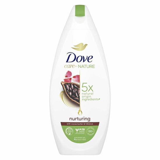 Dove Tusfürdő Nurturing with Cocoa Butter & Hibiscus (Shower Gel)