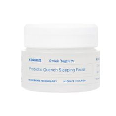 Korres Hidratáló éjszakai krém probiotikumokkal Greek Yoghurt (Probiotic Quench Sleeping Facial) 40 ml