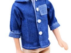 JOKOMISIADA Doll Boy, divatosan öltözött modell ZA2459