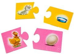 JOKOMISIADA Oktató játék Mandzsettagombok állatok puzzle GR0308