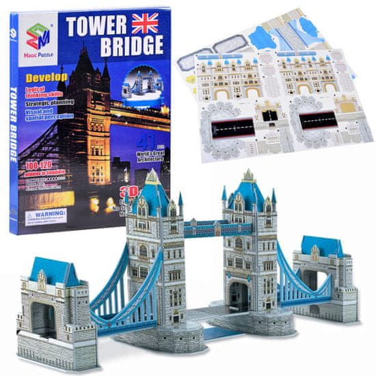 JOKOMISIADA 3D puzzle 41 db. Tower Bridge ZA3801