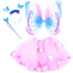 JOKOMISIADA Fairy Wings Varázspálca fejpánt Ball Butterfly Za1271