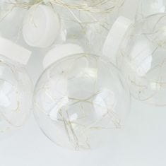 eCa Ball fényfüggöny 180 LED, 2,5 m hideg fehér