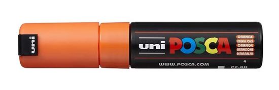 Uni-ball POSCA akril filctoll - narancssárga 8 mm-es