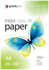 ColorWay fotópapír Print Pro glossy 200g/m2/ A4/ 20 lap