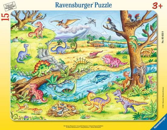 Ravensburger Dinoszauruszok kirakós 15 darab