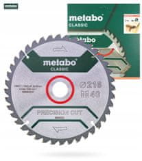 Metabo Körfűrész fához 216x30mm széles 40 fogú körfűrész