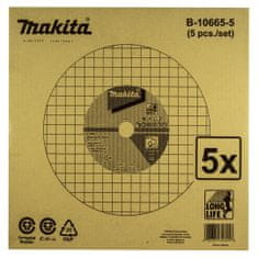 Makita 5 fémtárcsa acélhoz 355x3mm B-10665-5