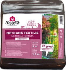 Rosteto Neotex / nem szőtt szövet - barna-fekete 70g szélesség 5 x 1,6 m