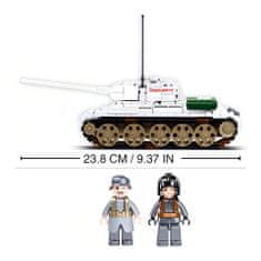 Sluban Budapesti csata M38-B0978 Fehér tank T-34/85