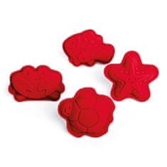 Bigjigs Toys Piros cseresznye szilikon formák