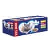 XXL BOX 48x100g alutasakok macskáknak csirke, lazac, borjú és máj szószban