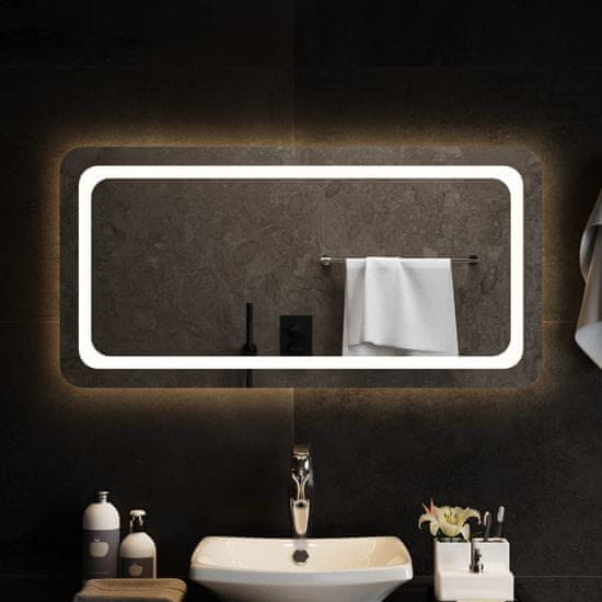shumee LED-es fürdőszobatükör 100x50 cm