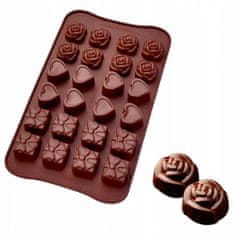 hurtnet Szilikon modell csokoládé pralinéhoz 23cm