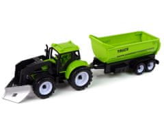 Lean-toys Mezőgazdasági jármű készlet Traktorok Tartályok Utánfutó
