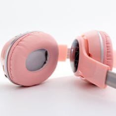 MG BT366 bluetooth fülhallgató, rózsaszín