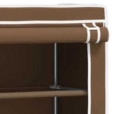 shumee 2 szintes barna mosógép feletti tárolóállvány 71x29,5x170,5 cm