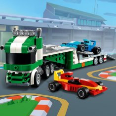 LEGO Creator 31113 Kamion versenyautók szállítására