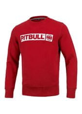 PitBull West Coast PitBull West Coast Férfi Terry Hilltop Sweatshirt - piros