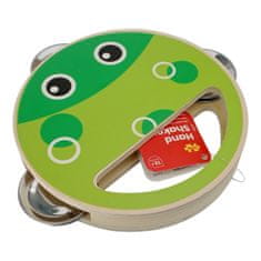 Bigjigs Toys tamburin 1db zöld