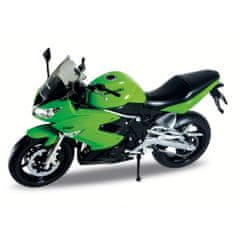 Welly Motorkerékpár Kawasaki Ninja 650R 1:10 zöld