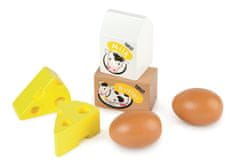 Tidlo Fadoboz tejtermékekkel és tojással