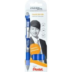 Pentel Gél toll EnerGel BL77 - kék 0,7mm / 4db készlet