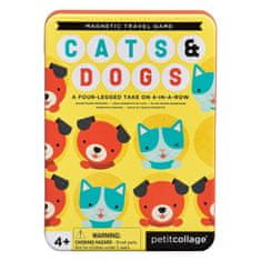 Petit collage Mágneses játék Macskák és kutyák