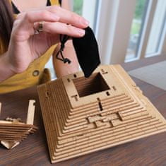 EscapeWelt Piramis 3D fából készült mechanikus kirakós 3D puzzle