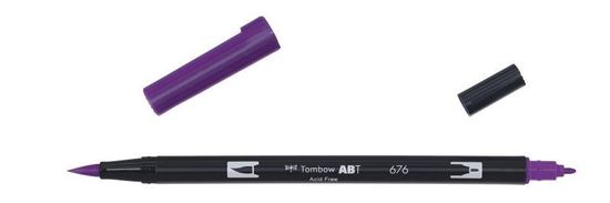Tombow Reversible brush marker ABT - királyi lila