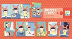 Djeco Puzzle My Day 10 darab