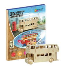NiXiM 3D-s fa puzzle - Londoni busz