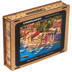 Unidragon fa puzzle - Olasz Riviéra méret L