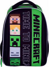 Astra Iskolai hátizsák Minecraft Time To Mine
