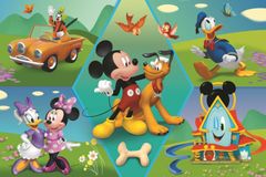 Trefl Puzzle Super Shape XXL Mickey Mouse: Szórakozás 60 db