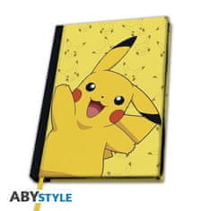 Pokémon jegyzetfüzet A5 - Pikachu