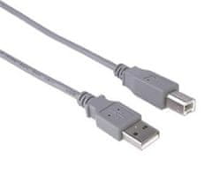 PremiumCord USB 2.0 kábel, A-B, 3m