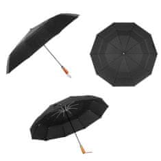 Northix Esernyő, Kompakt - 115 cm - Fekete 