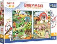 Trefl Kétoldalas puzzle ici a tanyán BABY MAXI 2x10 darab