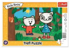 Trefl Puzzle Kicia Kocia: Kittykit az erdőben 15 darab