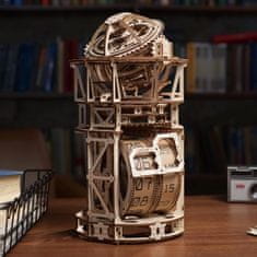 UGEARS 3D fából készült mechanikus puzzle óramű Tourbillon órával