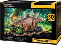 CubicFun 3D puzzle National Geographic: Stegosaurus 62 darab