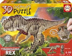 EDUCA 3D puzzle T-Rex 82 darab