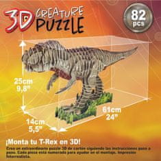 EDUCA 3D puzzle T-Rex 82 darab