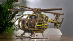 Wooden city 3D puzzle helikopter limitált kiadás 178 darab